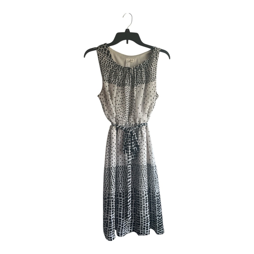Emma and Michele black and cream dress Size 8
